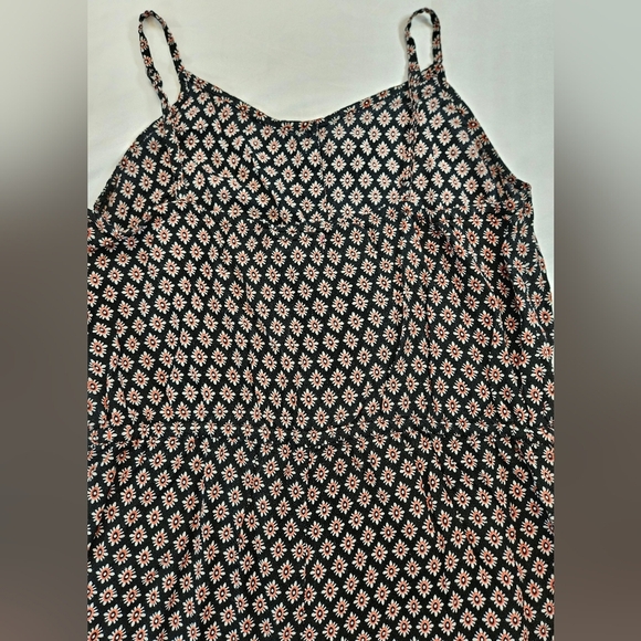 Up By Ultra Junior Pink Blue & Pink Floral Tank Top And Short Romper Size Large - Picture 12 of 12